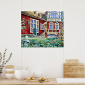 スウェーデン伝統的、横長 ポスター (キッチン)