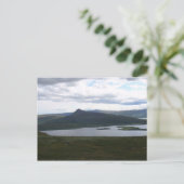 スウェーデン北部の山 ポストカード (スタンド正面)