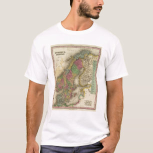 スウェーデン及びノルウェー Tシャツ
