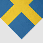 スウェーデン国旗のティッシュペーパー/ファッションデコール 薄葉紙 (詳細)