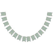 スウェーデン国旗の色タイポグラフィパターン バンティングフラッグ (全)