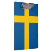 スウェーデン国旗を持つ愛国的なクリップボード クリップボード (右)