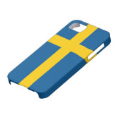 スウェーデン国旗を持つIPhone 5ケース Case-Mate iPhoneケース (下部)
