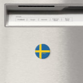 スウェーデン国旗マグネット マグネット (インサイチュ (食洗機))