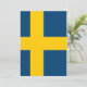 スウェーデン国旗 (スタンド正面)
