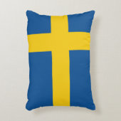 スウェーデン国旗 アクセントクッション (正面(垂直))