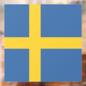 スウェーデン国旗 ウィンドウサイン (シート2)