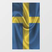 スウェーデン国旗 ウィンドウサイン (シート)