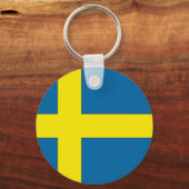 スウェーデン国旗 キーホルダー (正面)