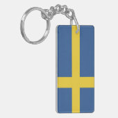 スウェーデン国旗 キーホルダー (正面左)