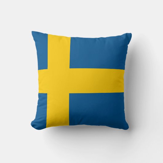 スウェーデン国旗 クッション (正面)