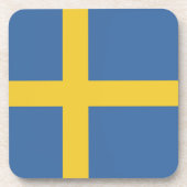 スウェーデン国旗 コースター (正面)