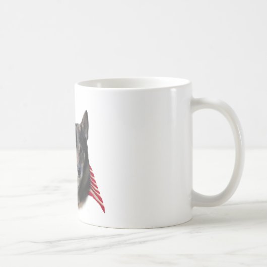スウェーデン国旗 コーヒーマグカップ (右)