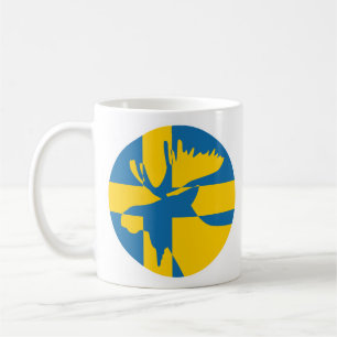 スウェーデン国旗 コーヒーマグカップ