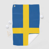 スウェーデン国旗 ゴルフタオル (インサイチュ)