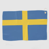 スウェーデン国旗 ゴルフタオル (横)