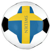 スウェーデン国旗 サッカーボール (回転)