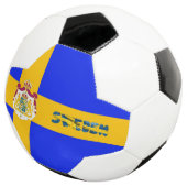 スウェーデン国旗 サッカーボール (3/4)