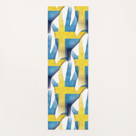 スウェーデン国旗、スカンジナビア文化、スウェーデンの色 ヨガマット