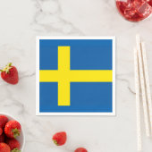 スウェーデン国旗 スタンダードカクテルナプキン (インサイチュ)