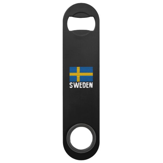 スウェーデン国旗 スピード栓抜き (正面)