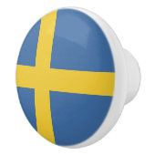 スウェーデン国旗 セラミックノブ (右)