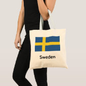 スウェーデン国旗 トートバッグ (正面(商品))