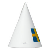 スウェーデン国旗 パーティーハット (左)