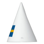 スウェーデン国旗 パーティーハット (右)