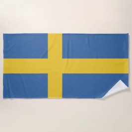 スウェーデン国旗 ビーチタオル