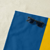 スウェーデン国旗 ビーチタオル (インサイチュ)