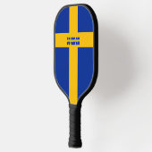 スウェーデン国旗 ピックルボールラケット (左)