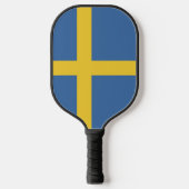 スウェーデン国旗 ピックルボールラケット (正面)