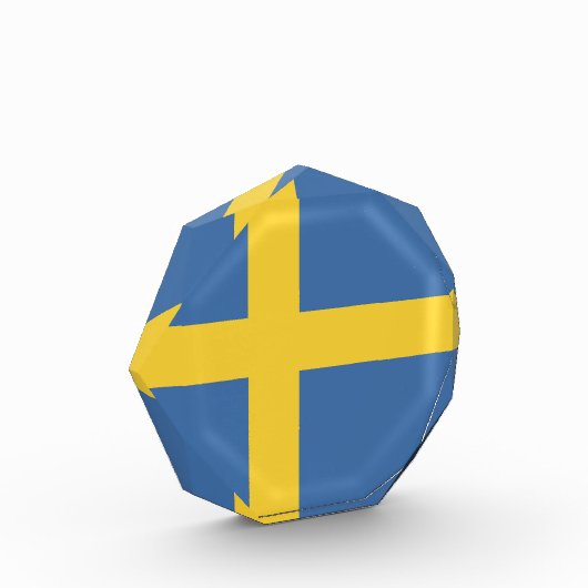 スウェーデン国旗 フォトブロック (左)