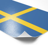 スウェーデン国旗 フォトプリント            (角)