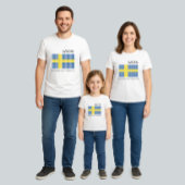 スウェーデン国旗 ベビーTシャツ