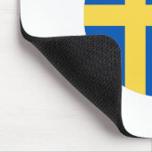 スウェーデン国旗 マウスパッド (コーナー)