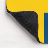 スウェーデン国旗 マウスパッド (コーナー)