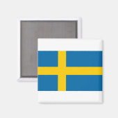 スウェーデン国旗 マグネット (正面/裏面)