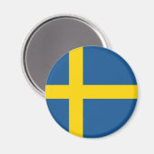 スウェーデン国旗 マグネット (正面/裏面)