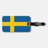 スウェーデン国旗 ラゲッジタグ (裏面横)