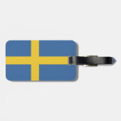 スウェーデン国旗 ラゲッジタグ (裏面横)