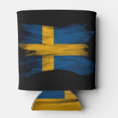 スウェーデン国旗、国旗 缶クーラー (裏面)