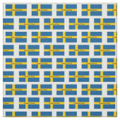 スウェーデン国旗 – 編集文字 ファブリック (見本)