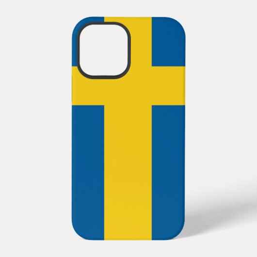 スウェーデン国旗 iPhoneケース (裏面)