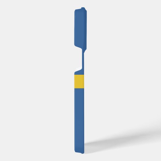 スウェーデン国旗 iPhoneケース (右側面)