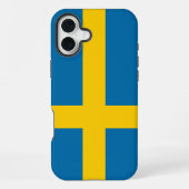 スウェーデン国旗 iPhoneケース (裏面)