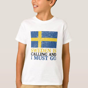 スウェーデン国旗 Tシャツ