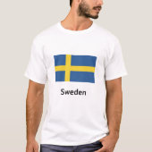 スウェーデン国旗 Tシャツ (正面)