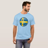 スウェーデン国旗 Tシャツ (正面フル)